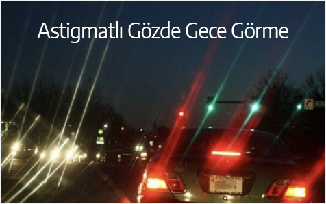 Astigmat Göz Gece Görme